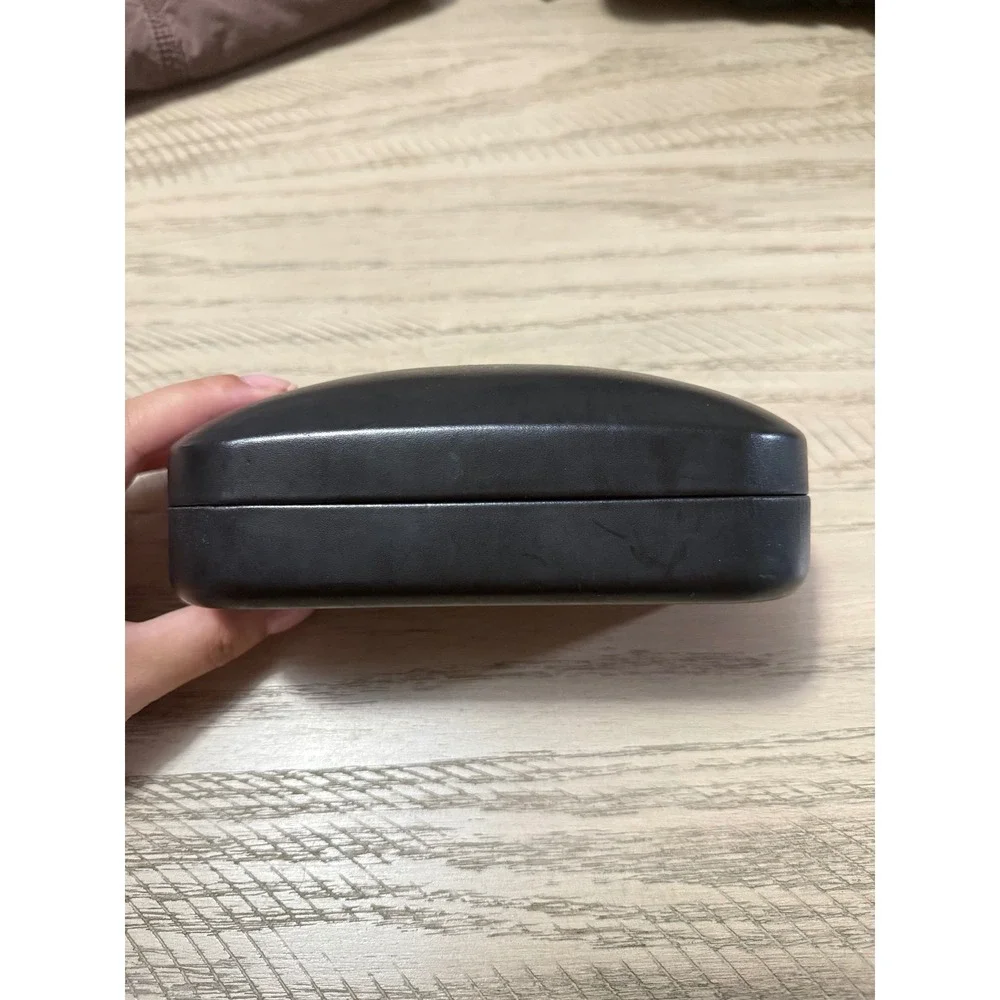 Coach New York Black Hard Shell Sunglasses Eyeglasses Case Embossed Logo